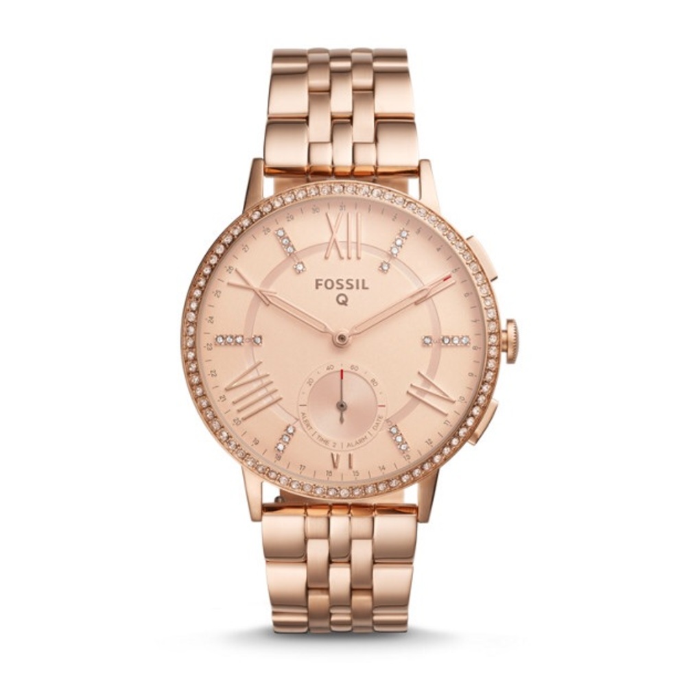 Fossil Q Gazer rose gold hybrid smartwatch